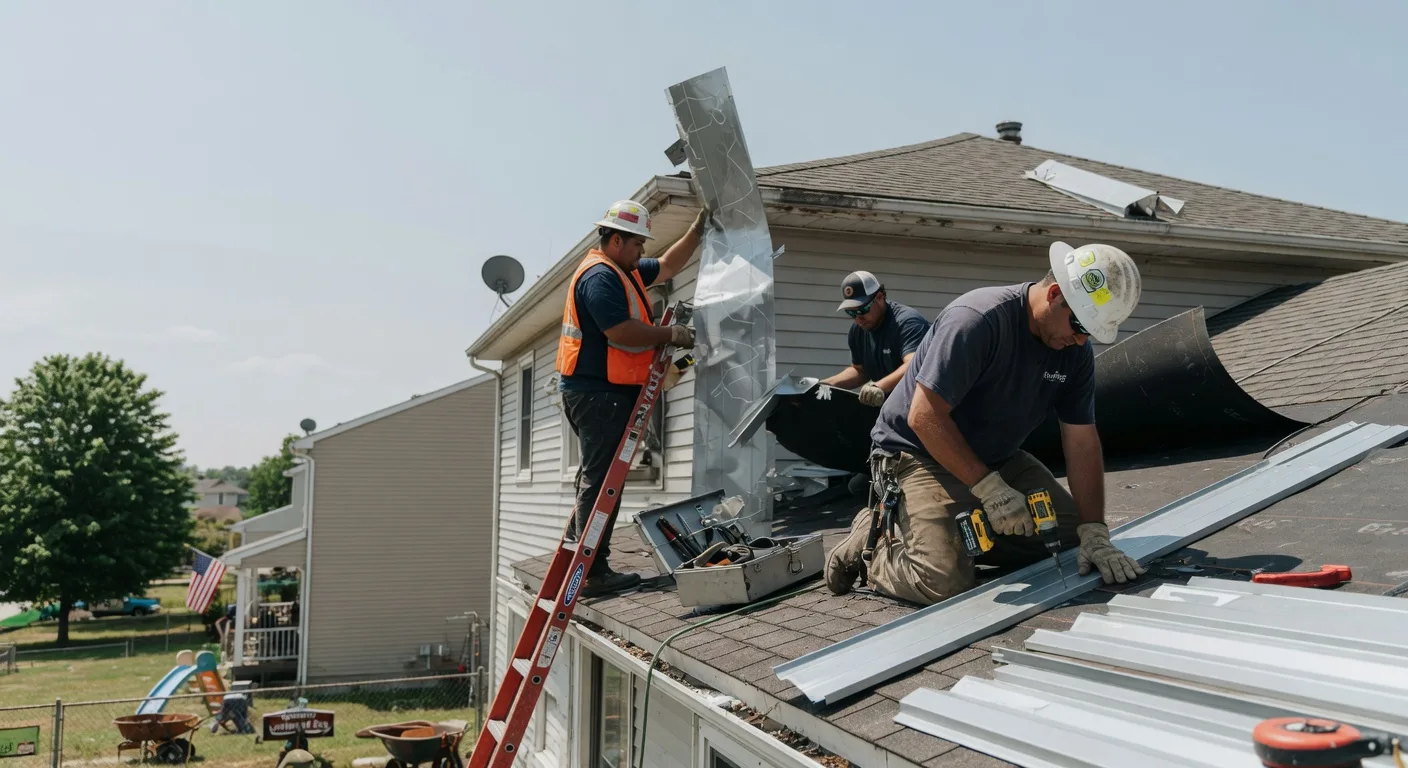 Metal Roof Repair in Shippingport, PA
